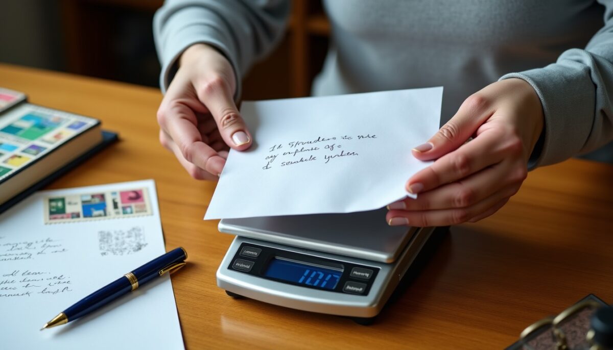 Affranchissement postal : comment déterminer le poids d'une lettre et le nombre exact de timbres requis